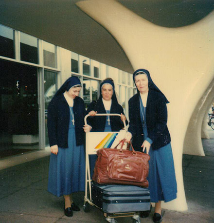 Oblate in partenza per il Brasile.